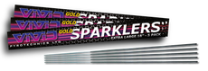 Vivid Sparklers : 18 INCH GOLD SPARKLERS Vivid Sparklers : 18 INCH GOLD SPARKLERS