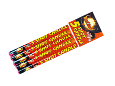 Dynamic Roman Candles : 5 SHOT CANDLE Dynamic Roman Candles : 5 SHOT CANDLE