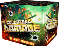 Cube Cakes £30 to £50 : COLLATERAL DAMAGE Cube Cakes £30 to £50 : COLLATERAL DAMAGE